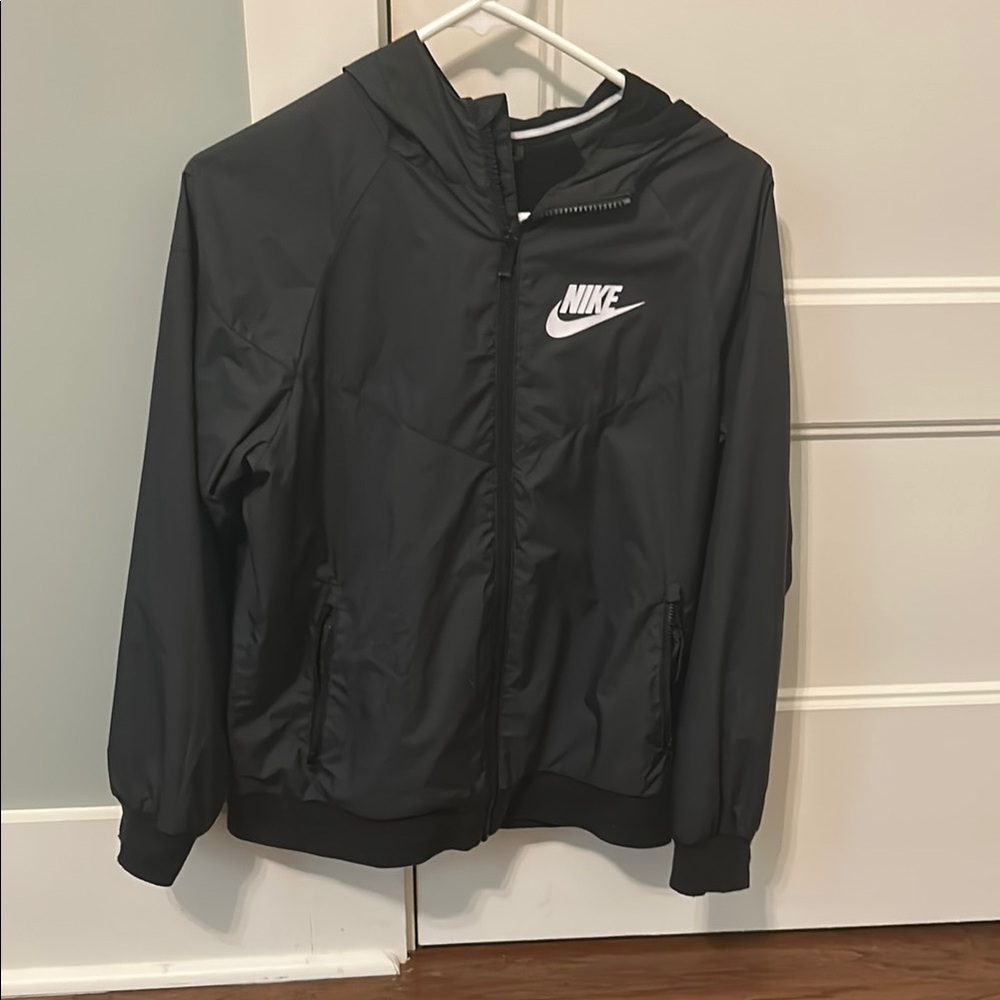 Nike Charcoal Gray Hooded Jacket